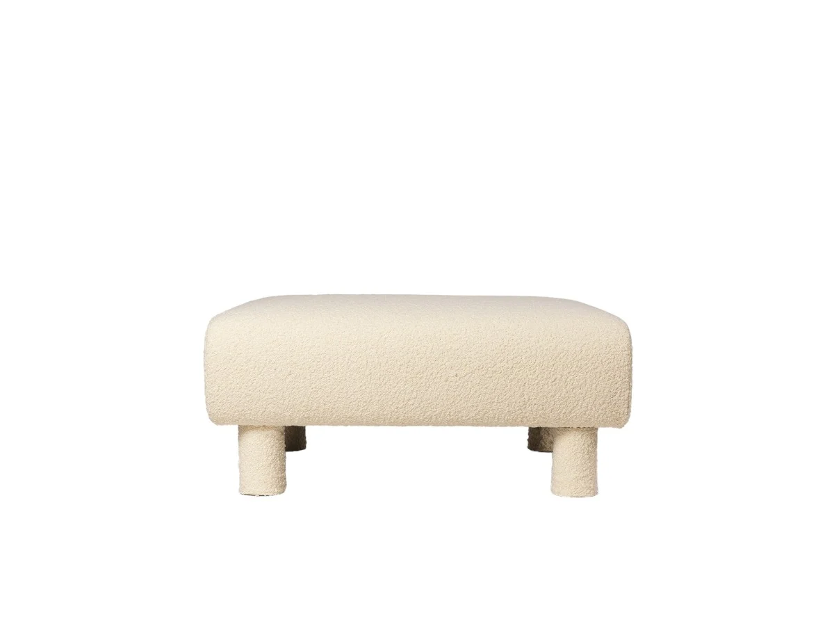 Ferm Living Dase pouf Nordic Bouclé