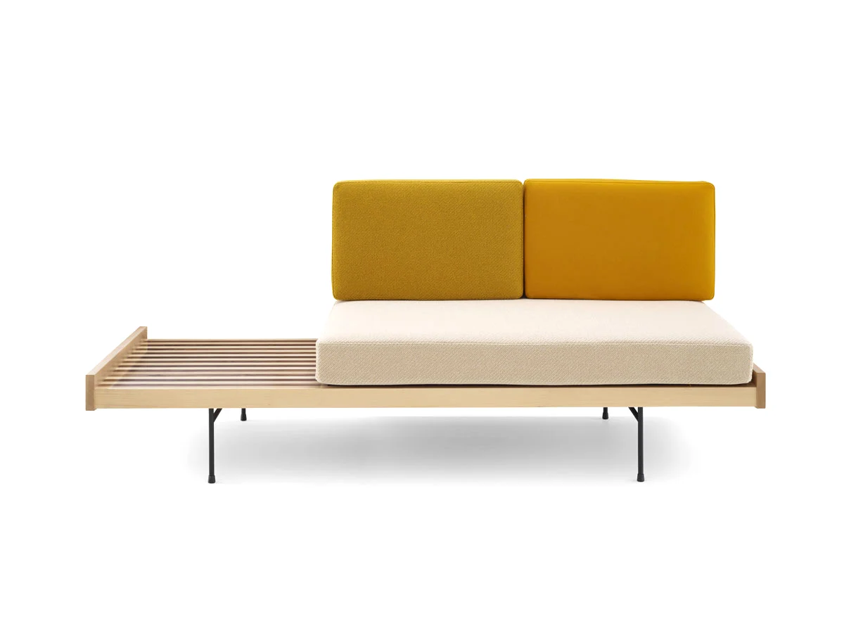 Ligne Roset Daybed Divano letto - Coda Raphia / Safran
