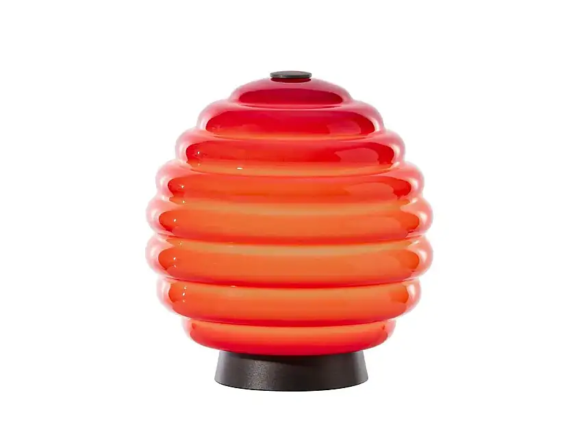 Venini Deco Luce Lampada da Tavolo Ricaricabile