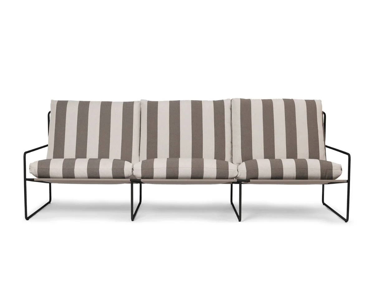 Ferm Living Desert Divano da Esterni 3 posti – Stripe