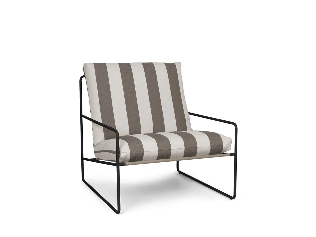 Ferm Living Desert Poltrona da Esterni – Stripe