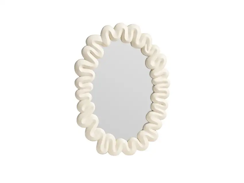 &Klevering Dribble Specchio - Bianco
