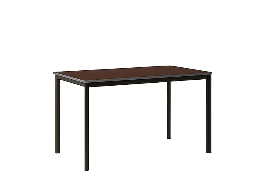 &Tradition Drip HW58 Tavolo L. 140 - Cacao Orinoco Fenix 0749 / Grey Brown Rehau 71038 / Base Nera