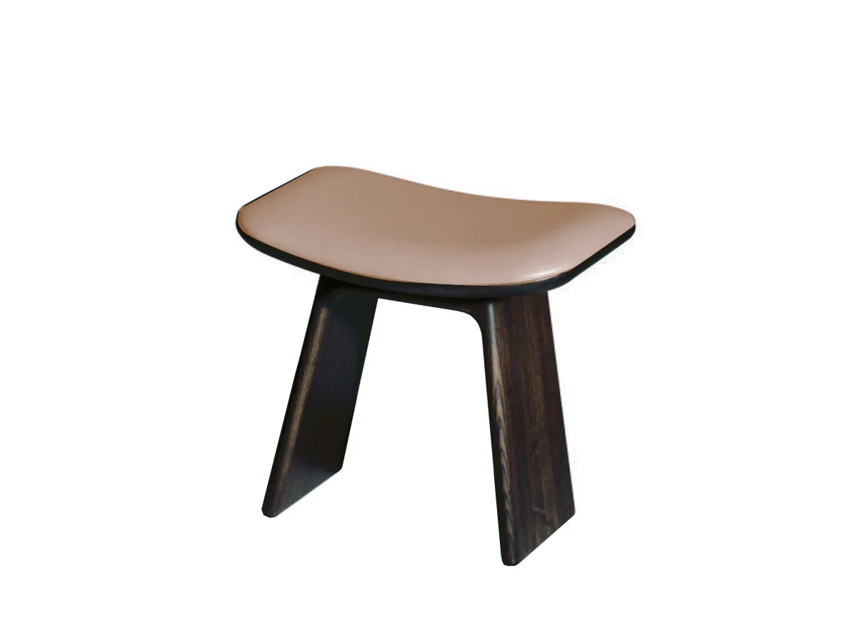 Poltrona Frau Duo Panca - SC 46 Biscotto / Frassino wengé