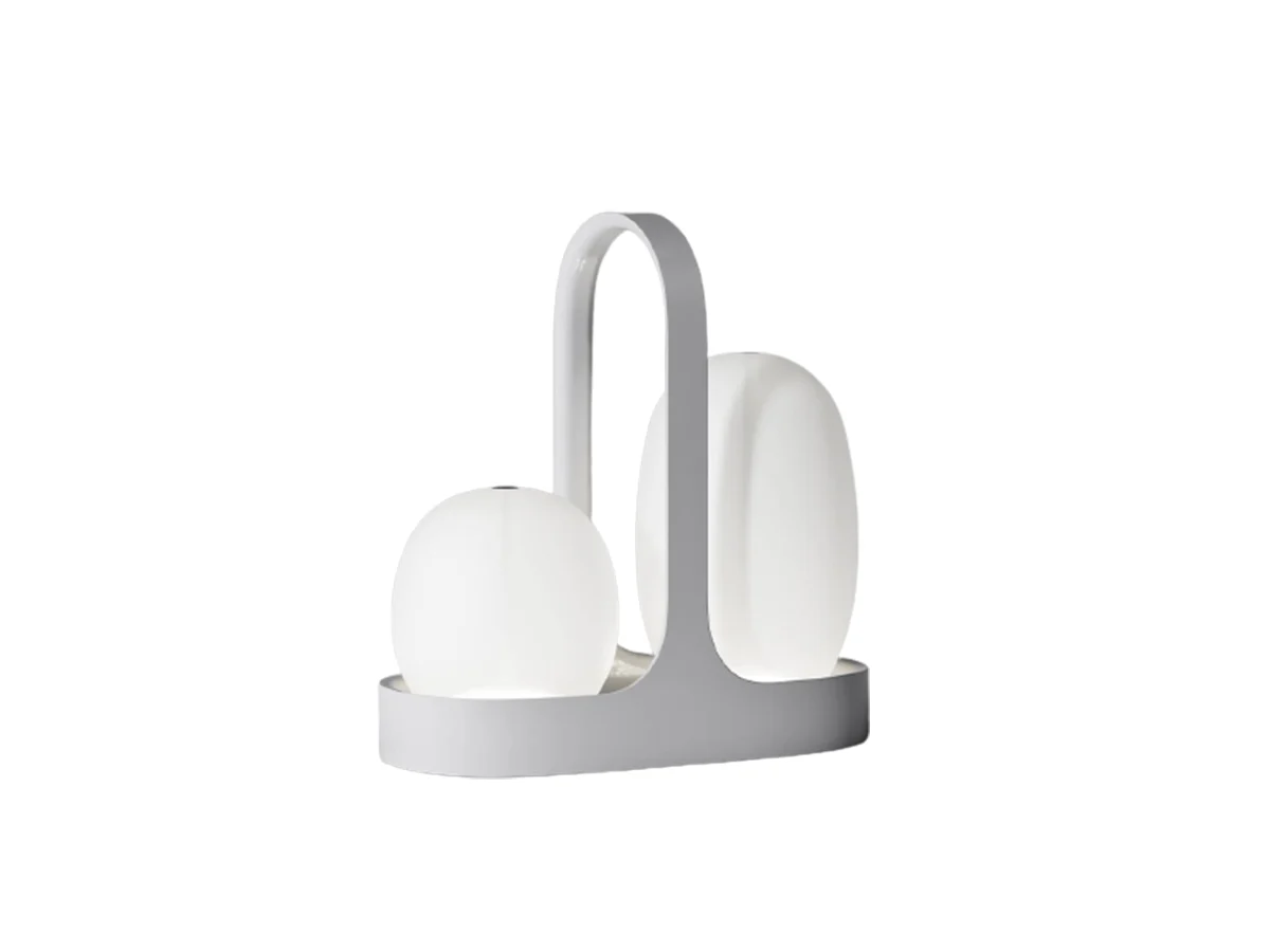 Italamp Duo Lampada da Tavolo Ricaricabile