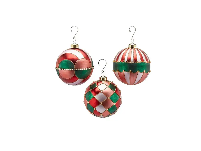 EdG Circus Palla di Vetro Ø 10 cm – Set da 3