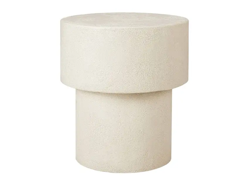 Ethnicraft Elements Tavolino - Bianco Sporco