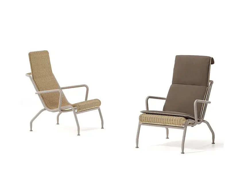 Kettal Eolias Salina Poltrona Lounge Club Outdoor