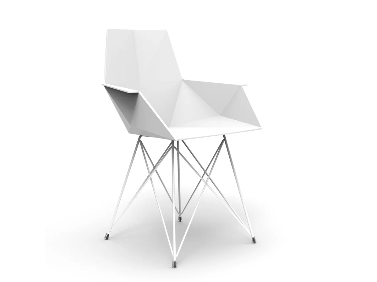 Vondom Faz Poltroncina - Base in Acciaio