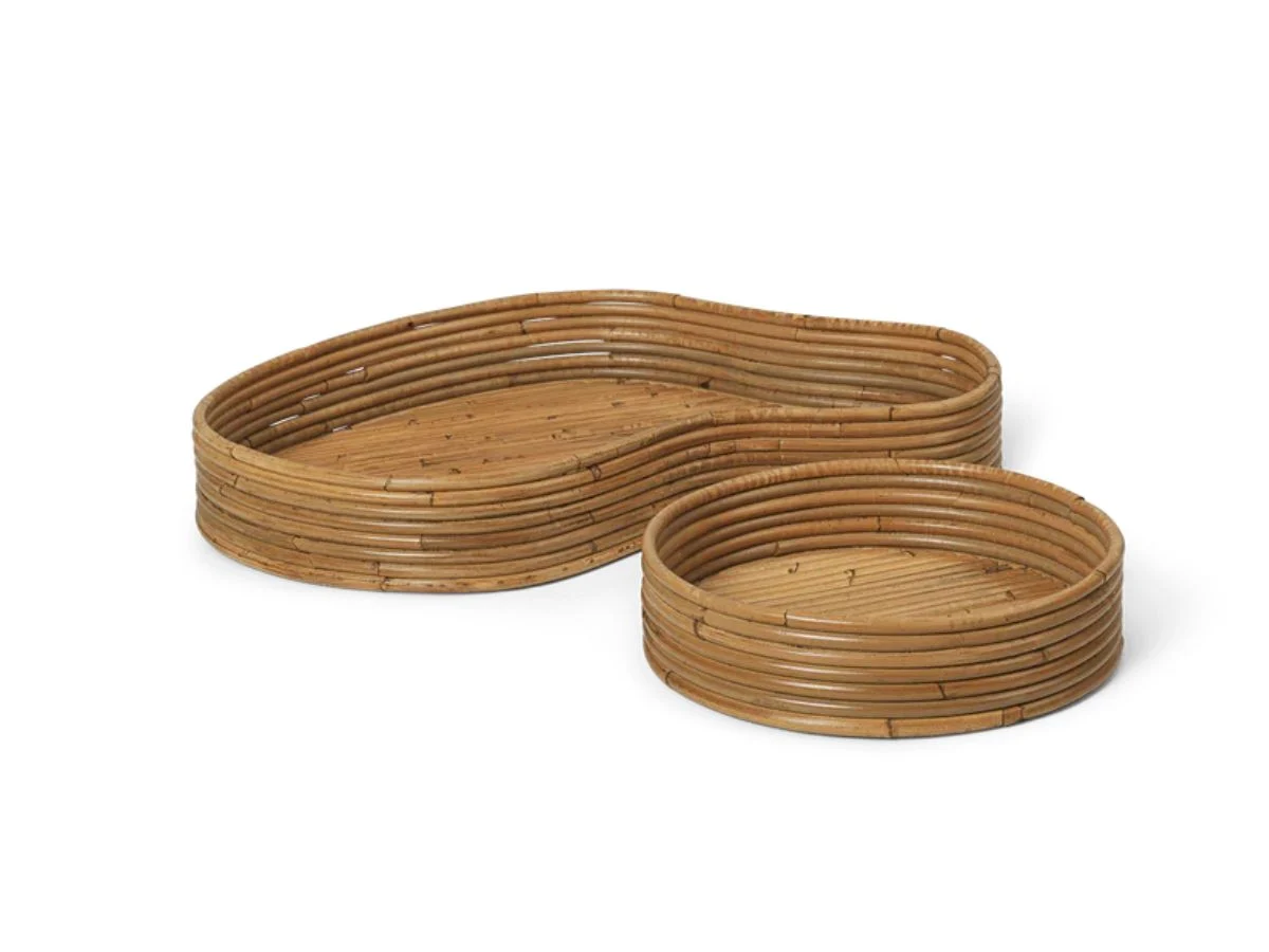 Ferm Living Isola Vassoi - Set di 2