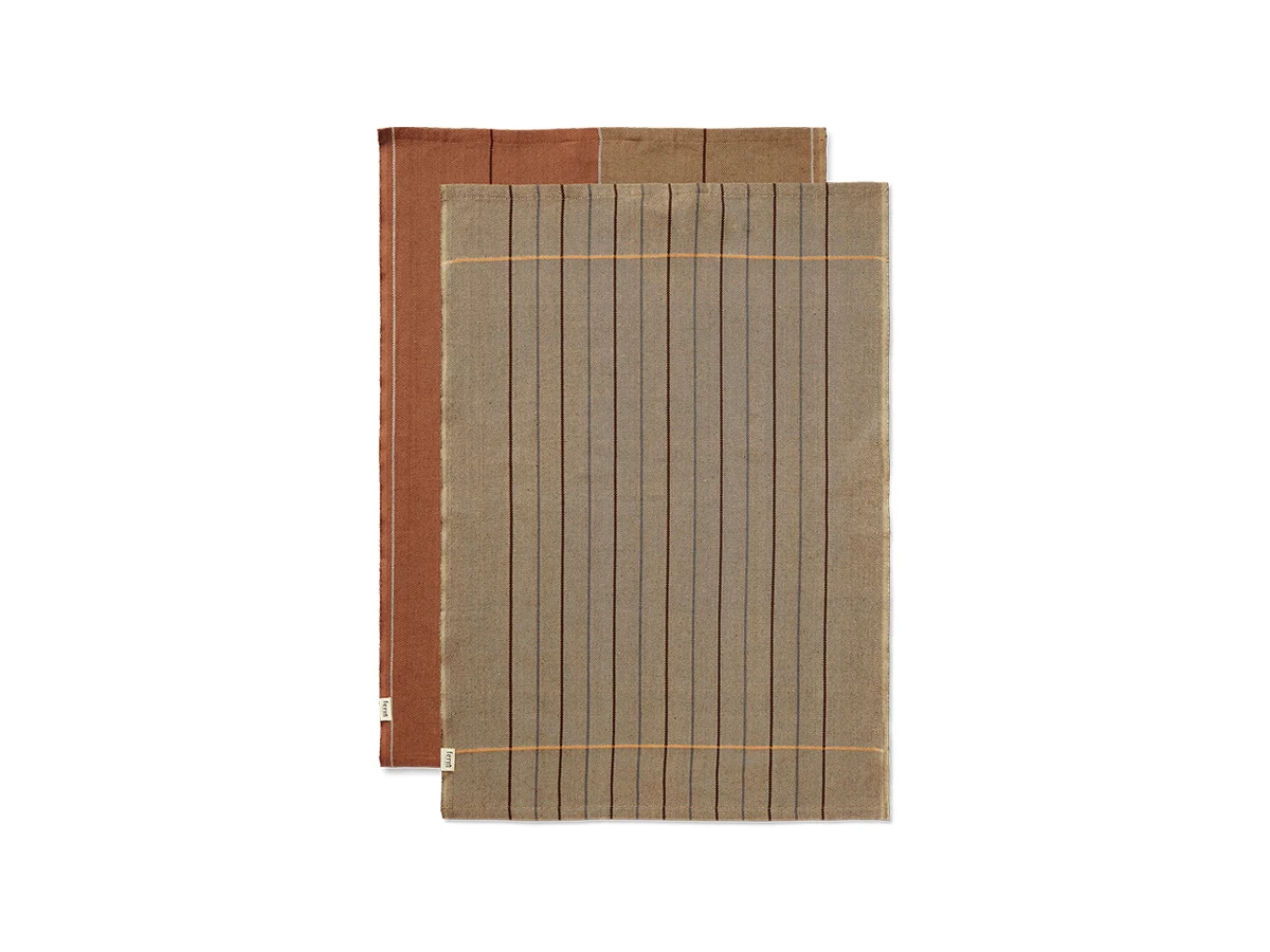Ferm Living Ito Strofinacci - Set da 2