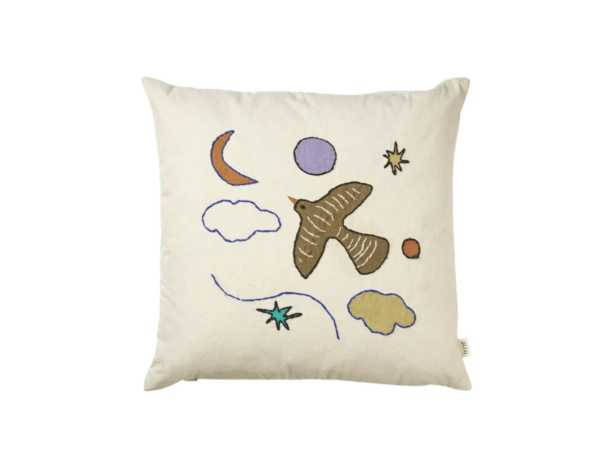Ferm Living Naive Cuscino – Bird