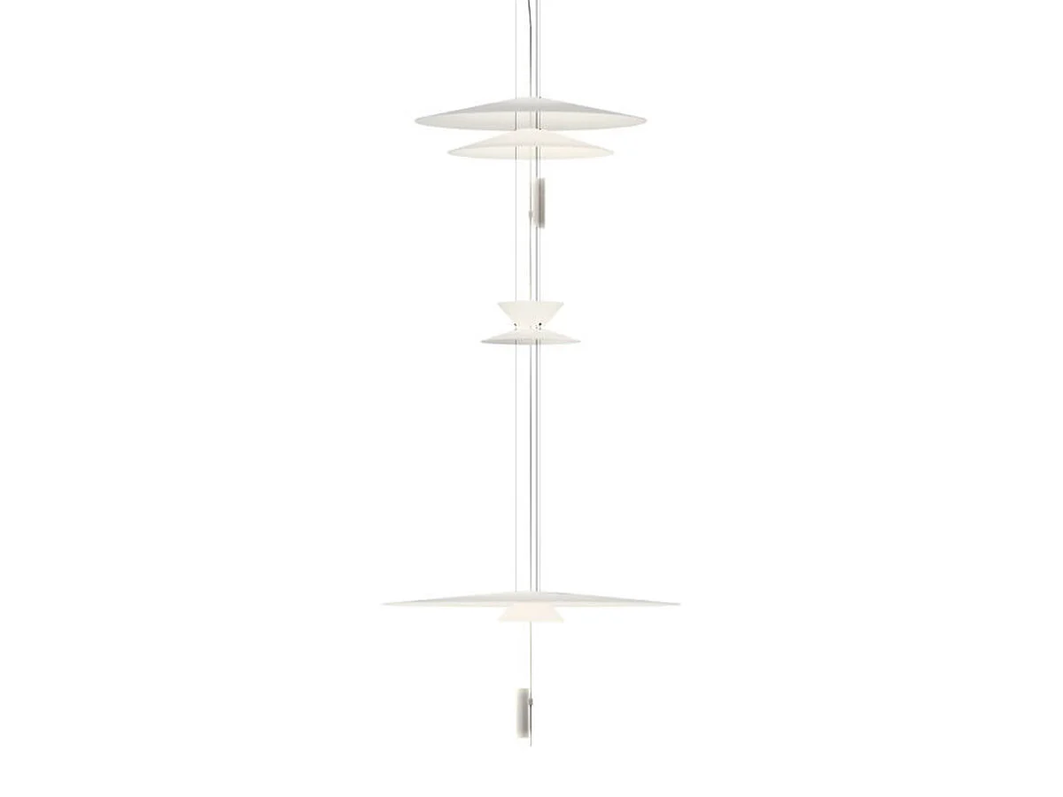 Vibia Flamingo 1570 Lampada a Sospensione Bianco 93 -  DALI
