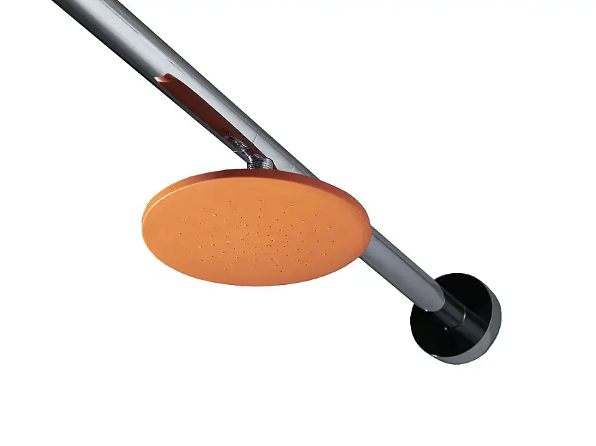 Agape Supporto Flat DX - Elemento Lineare con Attacco per Soffione