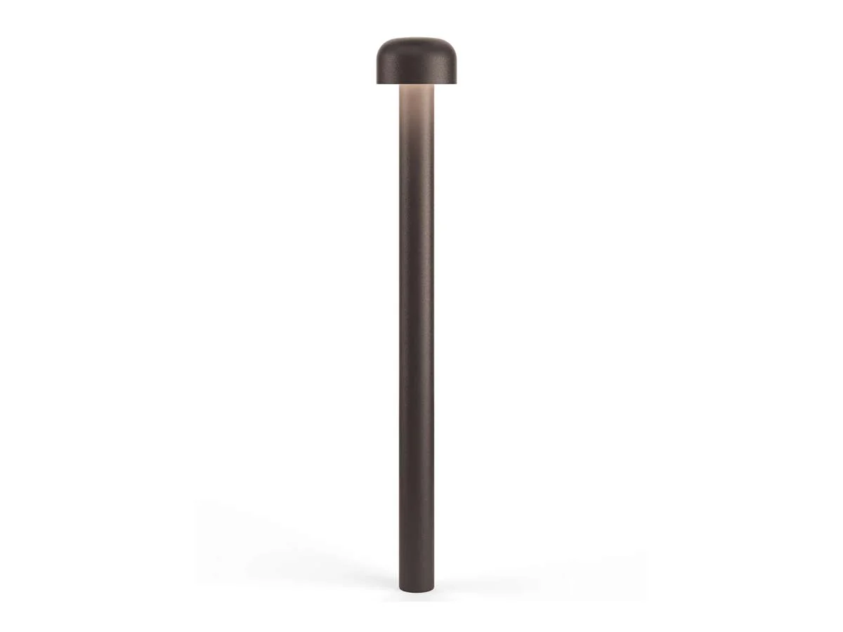 Flos Bellhop Bollard H 850 Lampada da Terra Outdoor - Marrone Scuro