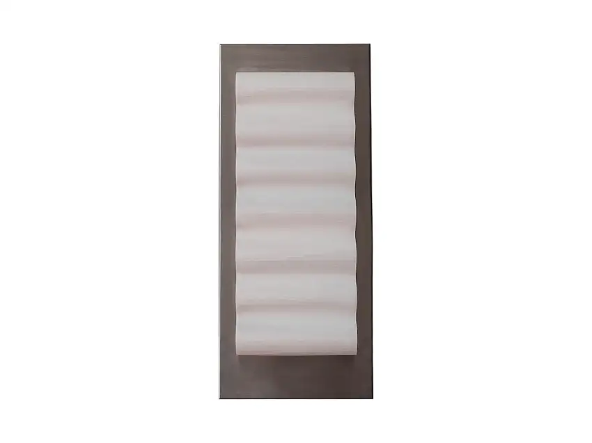 Violaine d'Harcourt Lighting Frame Alu Brut L Lampada da Parete