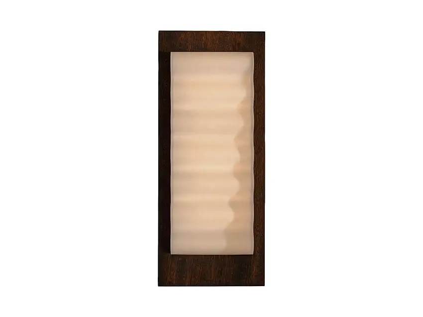 Violaine d'Harcourt Lighting Frame Wood L Lampada da Parete