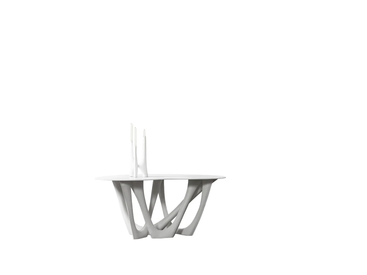 Zieta G-Side tavolo Top rivestito di polvere