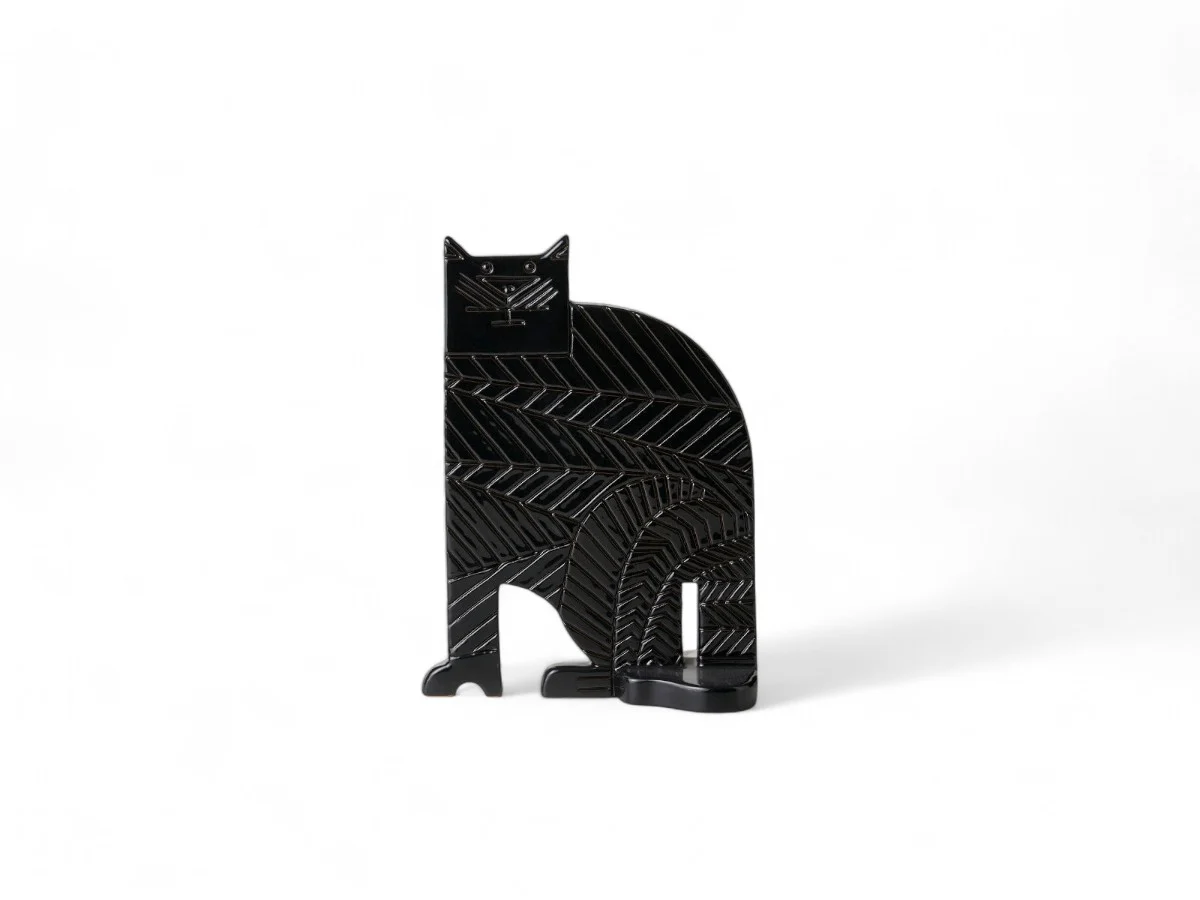 Bitossi Ceramiche Arkitectura Gatto Seduto Oggetto Decorativo