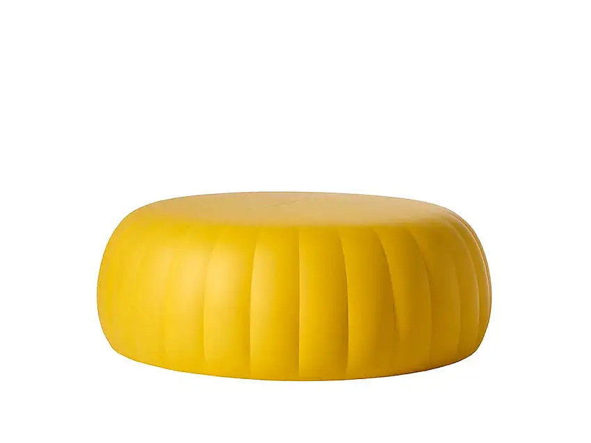 Slide Gelée Grand Pouf - Soft Yellow