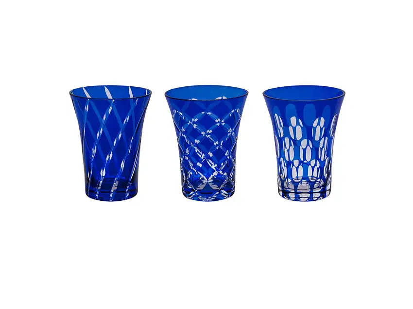 Geminiano Cozzi Venezia 1765 Twins Bicchiere da Acqua Frizzante - Set da 6