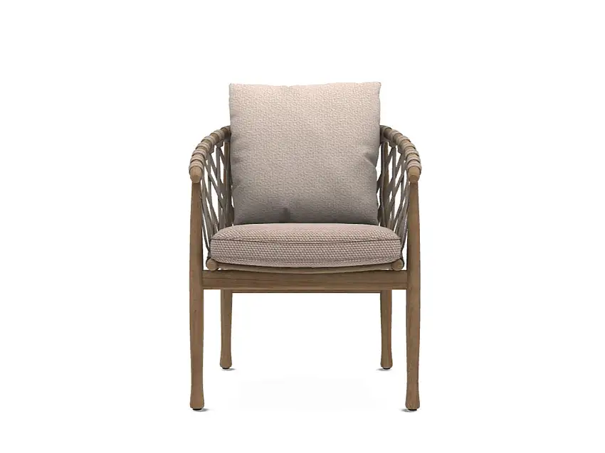 B&B Italia Ginestra Outdoor Sedia con Braccioli - Lola 100