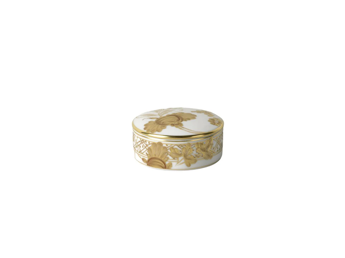 Ginori 1735 Oriente Italiano Gold Aurum – Scatola Portaoggetti