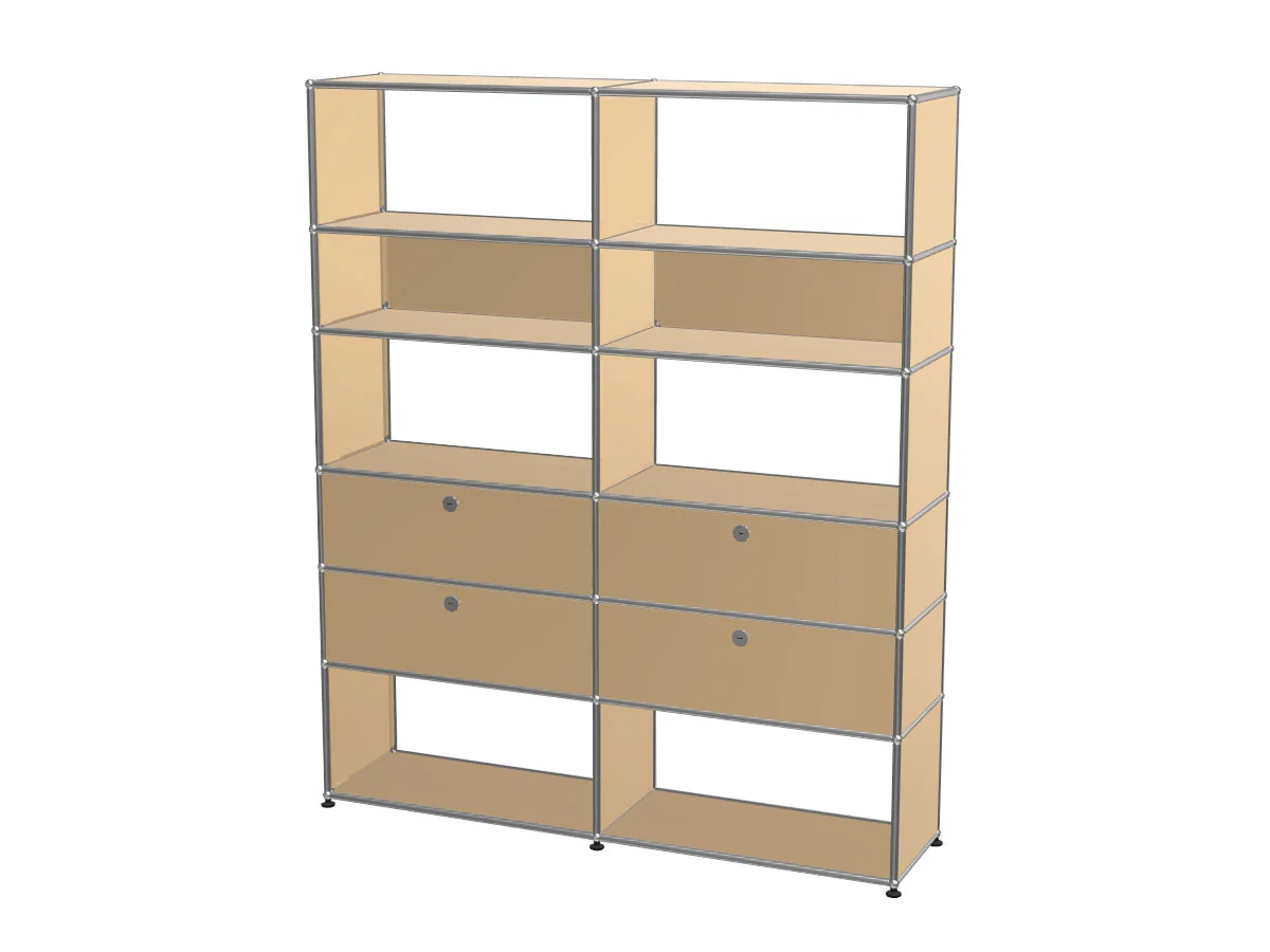 USM Haller Libreria Contenitore H. 184 Beige USM