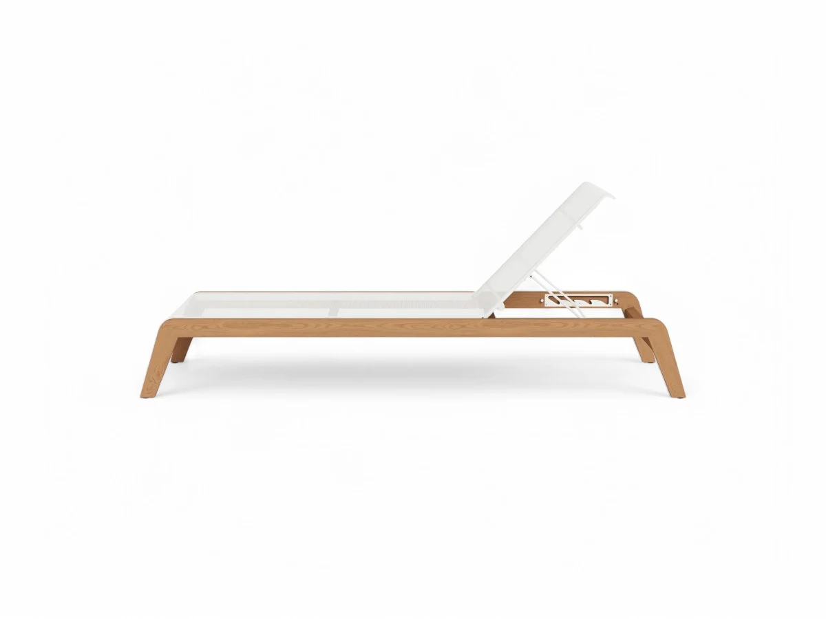 Harbour Pacific Teak Lettino Inclinato