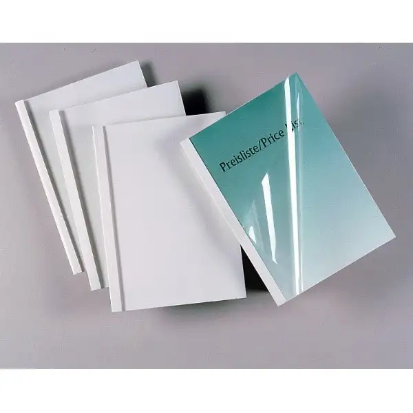 GBC Copertine per rilegatura termica Standard 3 mm bianche (100) cod. IB370021