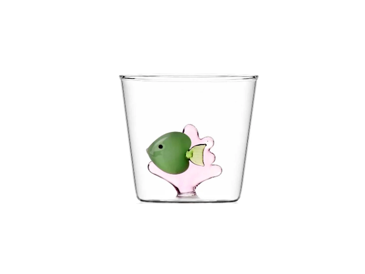Ichendorf Marine Garden Tumbler - Pesce verde Alga rosa