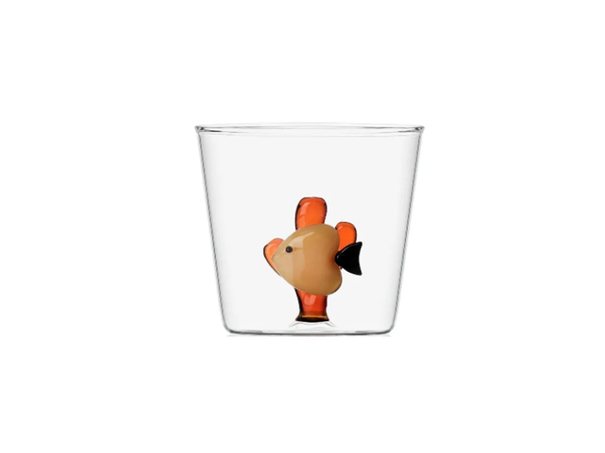 Ichendorf Marine Garden Tumbler - Pesce giallo Alga ambra