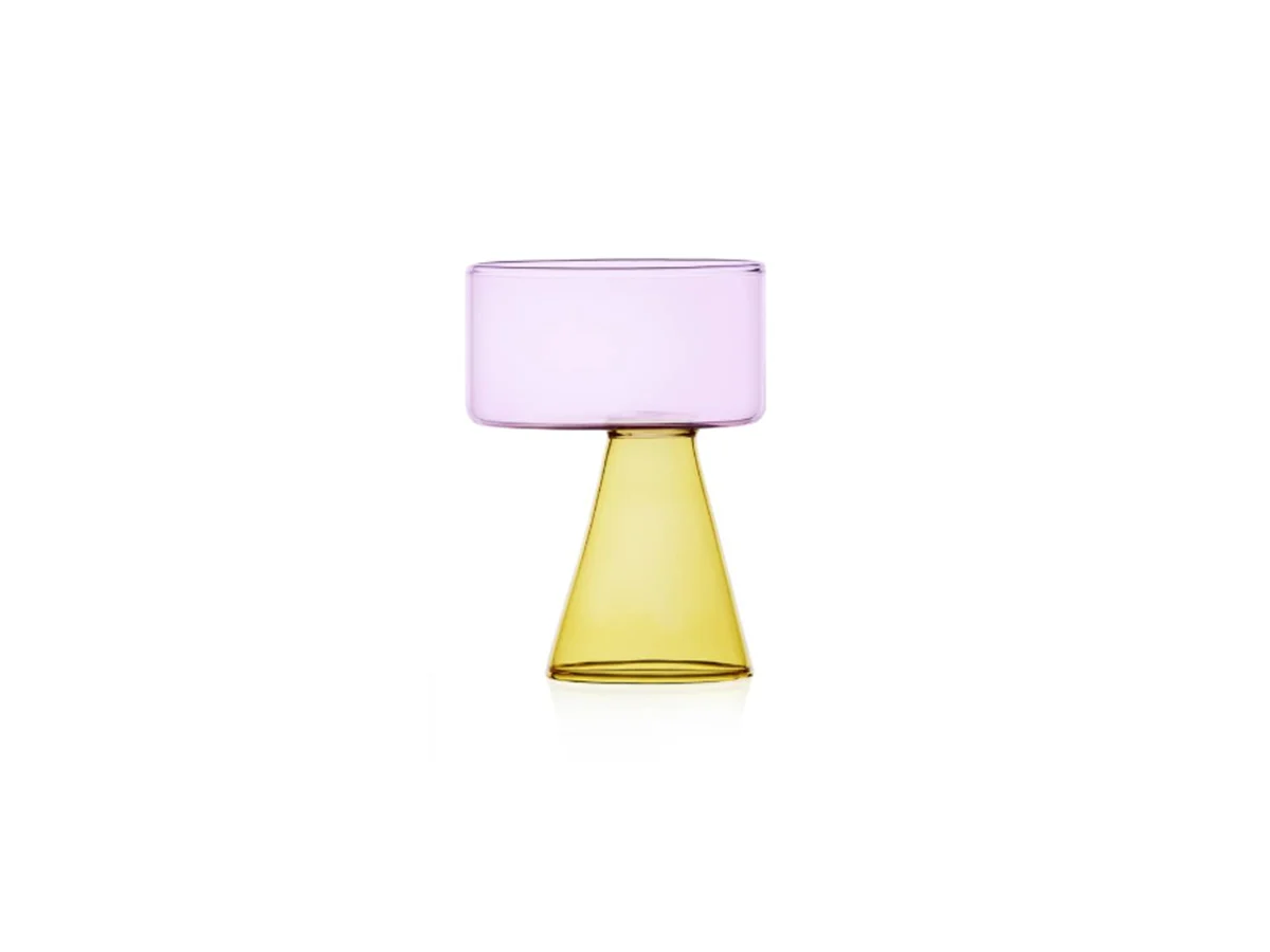 Ichendorf Travasi Bicchiere Giallo - Rosa