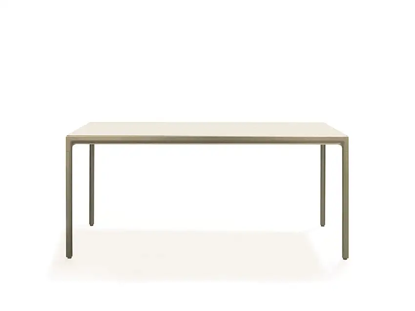 Tribù Illum Tavolo 152 - Ceramica Bianco / Lino
