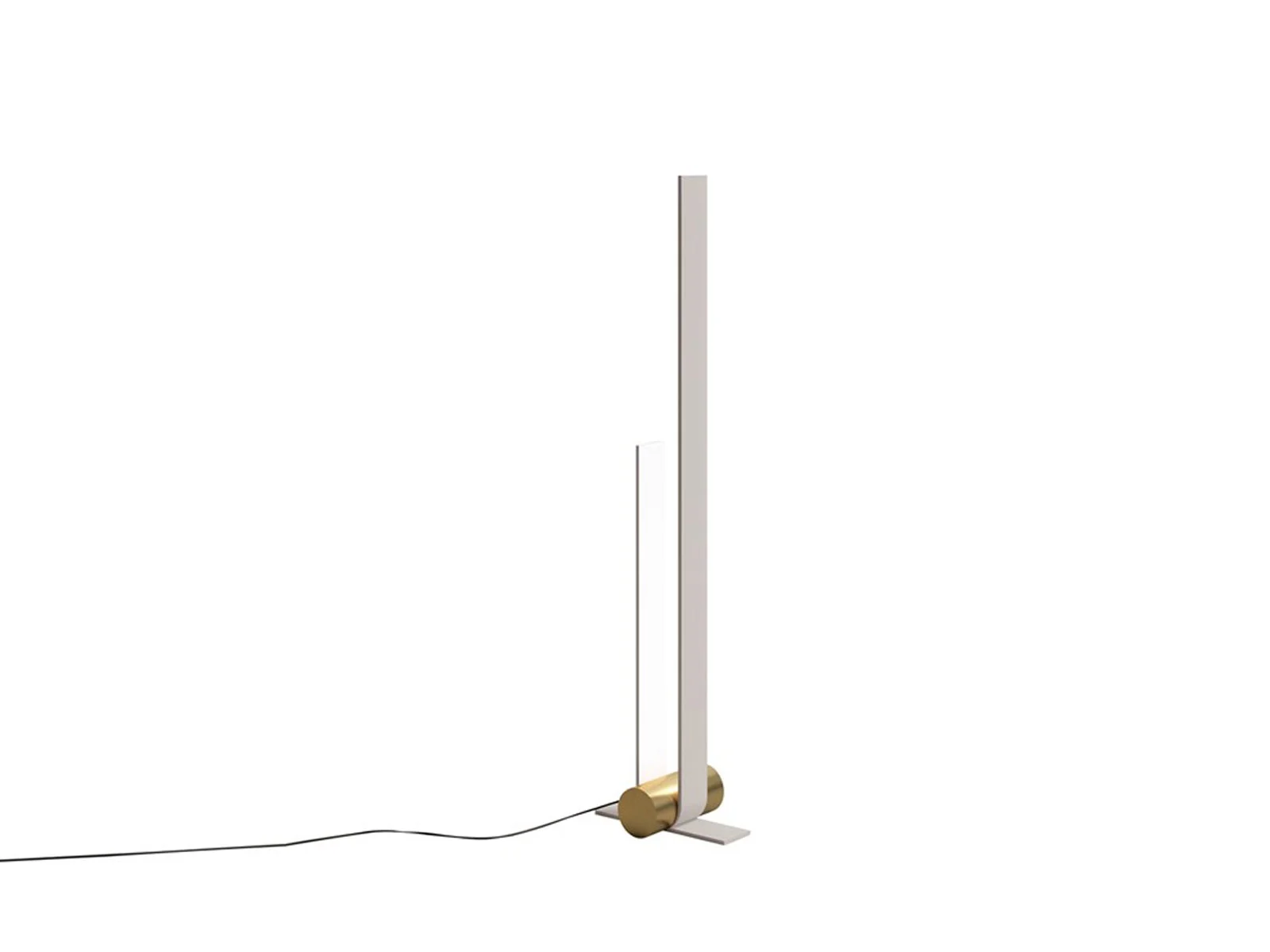 Tooy Nastro 563.62 Lampada da Terra Ottone/Guscio d'uovo