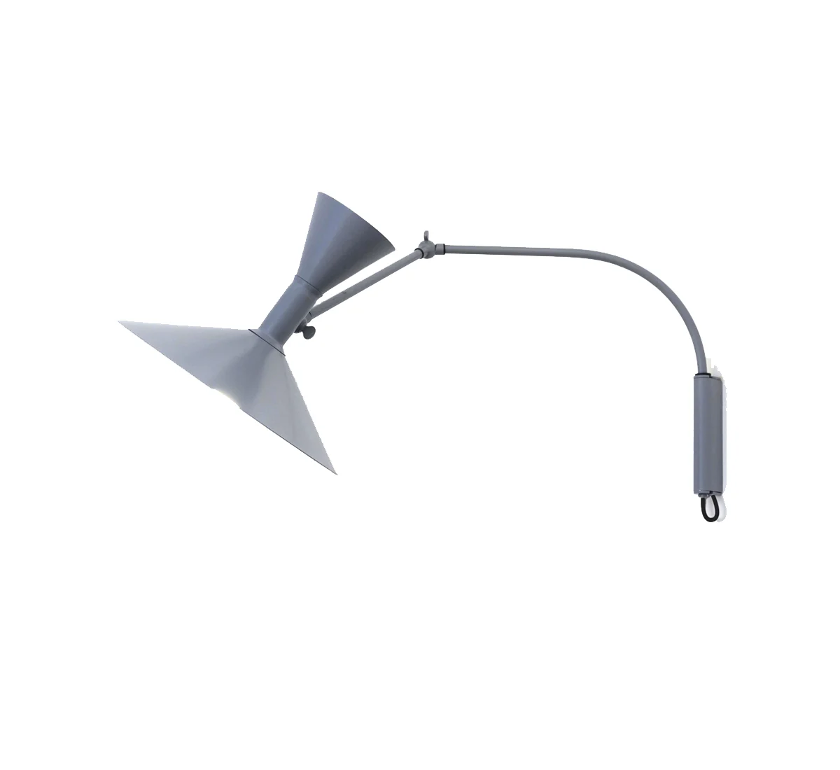 Nemo Lampe de Marseille Mini Lampada da Parete Grigia - VERSIONE US