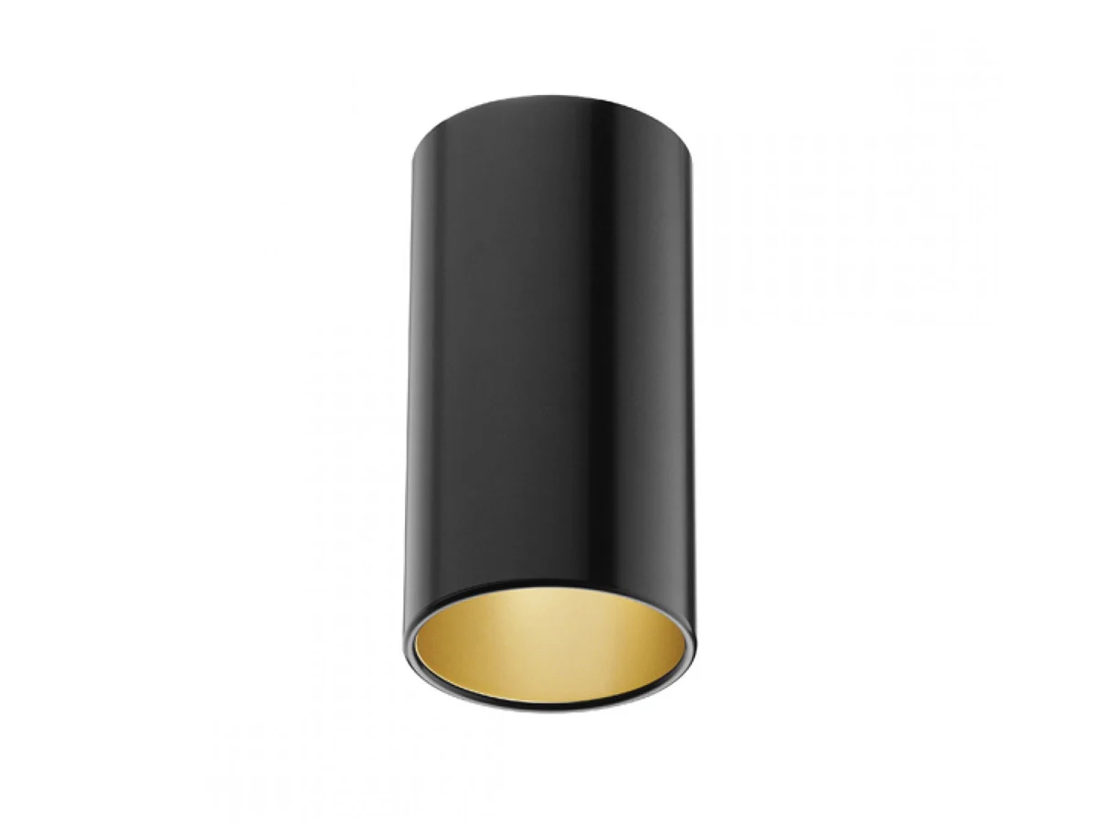 Flos Kap Surface Lampada da Soffitto - Nero int. Bianco