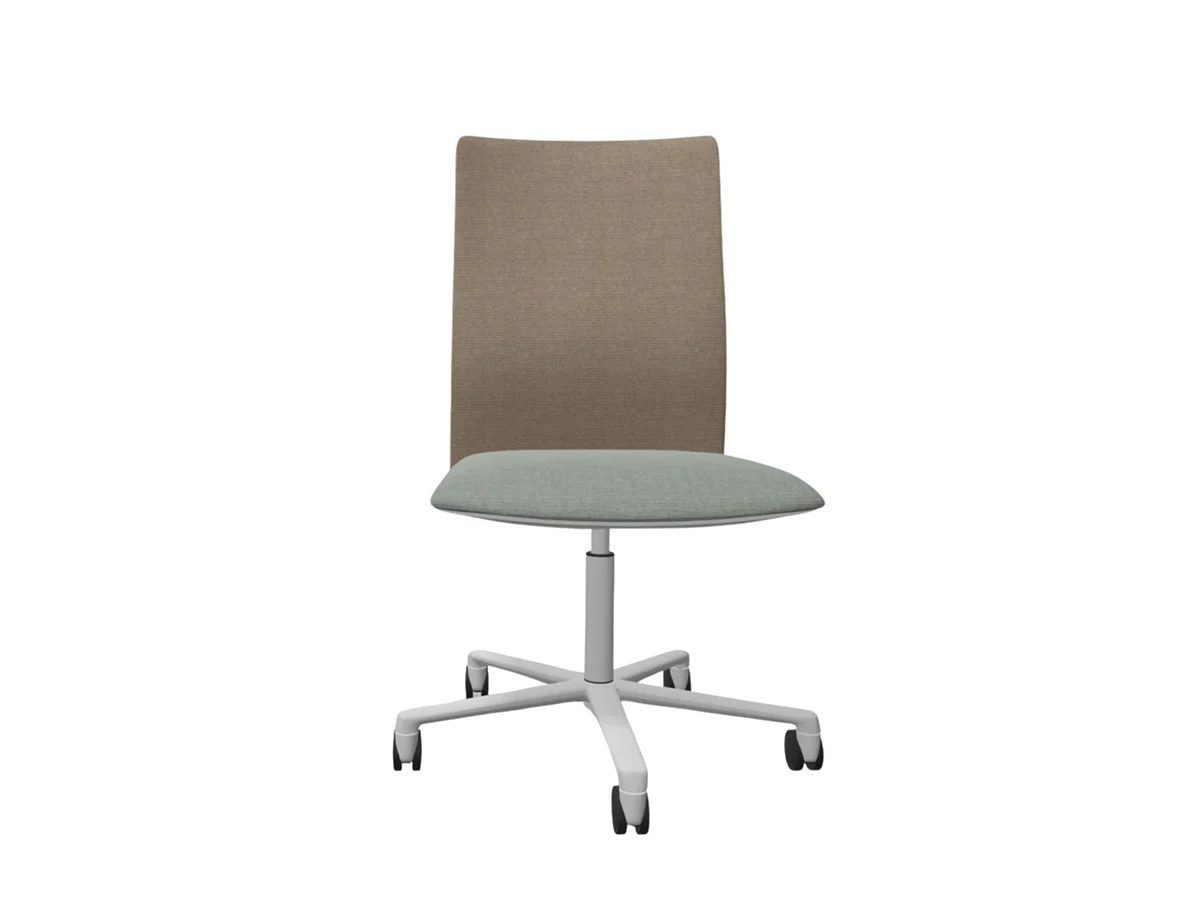 Arper Kinesit Met Sedia da ufficio 4864 - Re-wool RW00828+RW00218