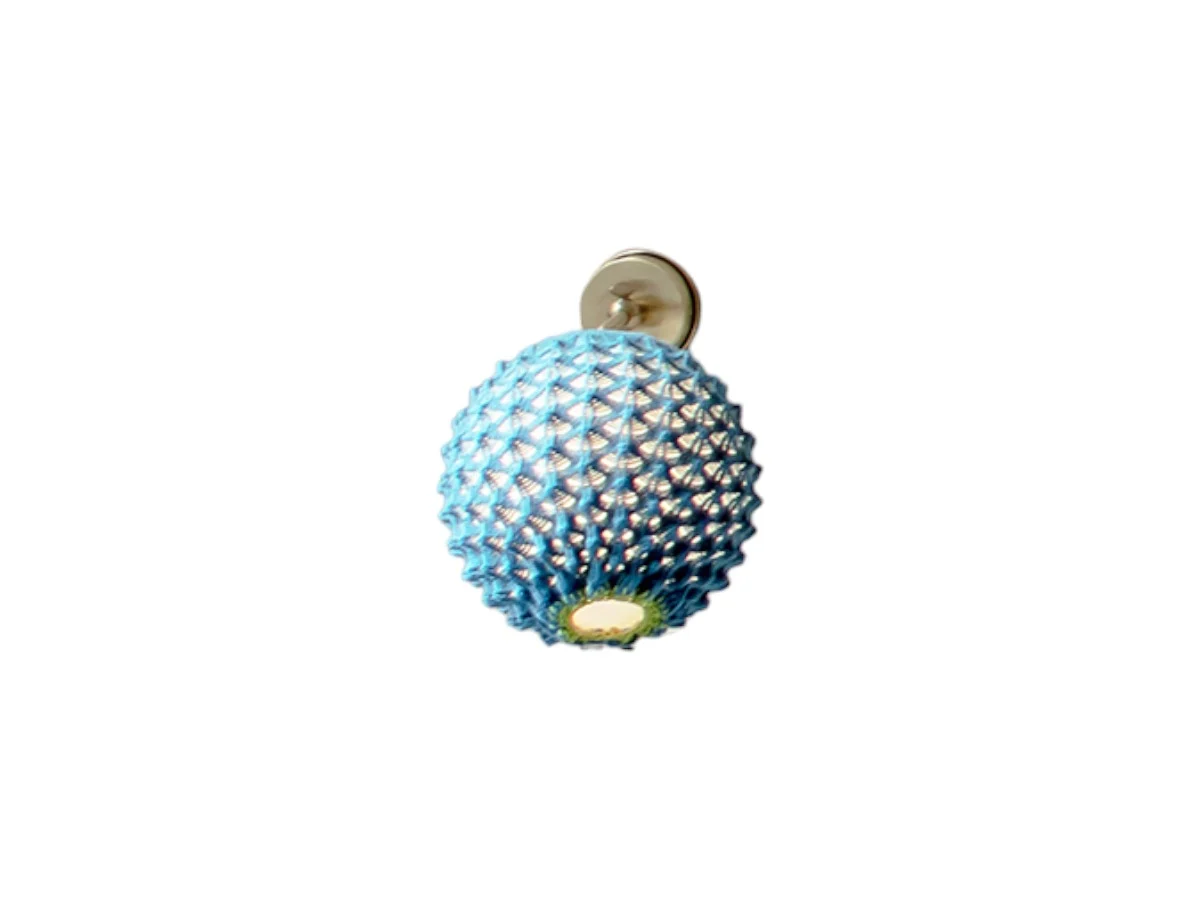 Ariel Zuckerman Knitted Bedside lampada da parete