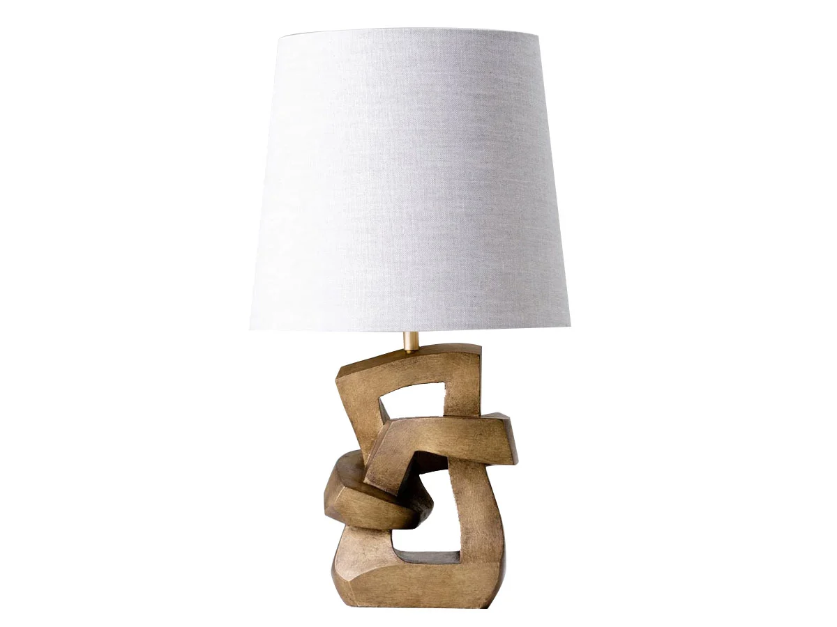 Porta Romana Knot VLB25 Lampada da tavolo con paralume Bongo