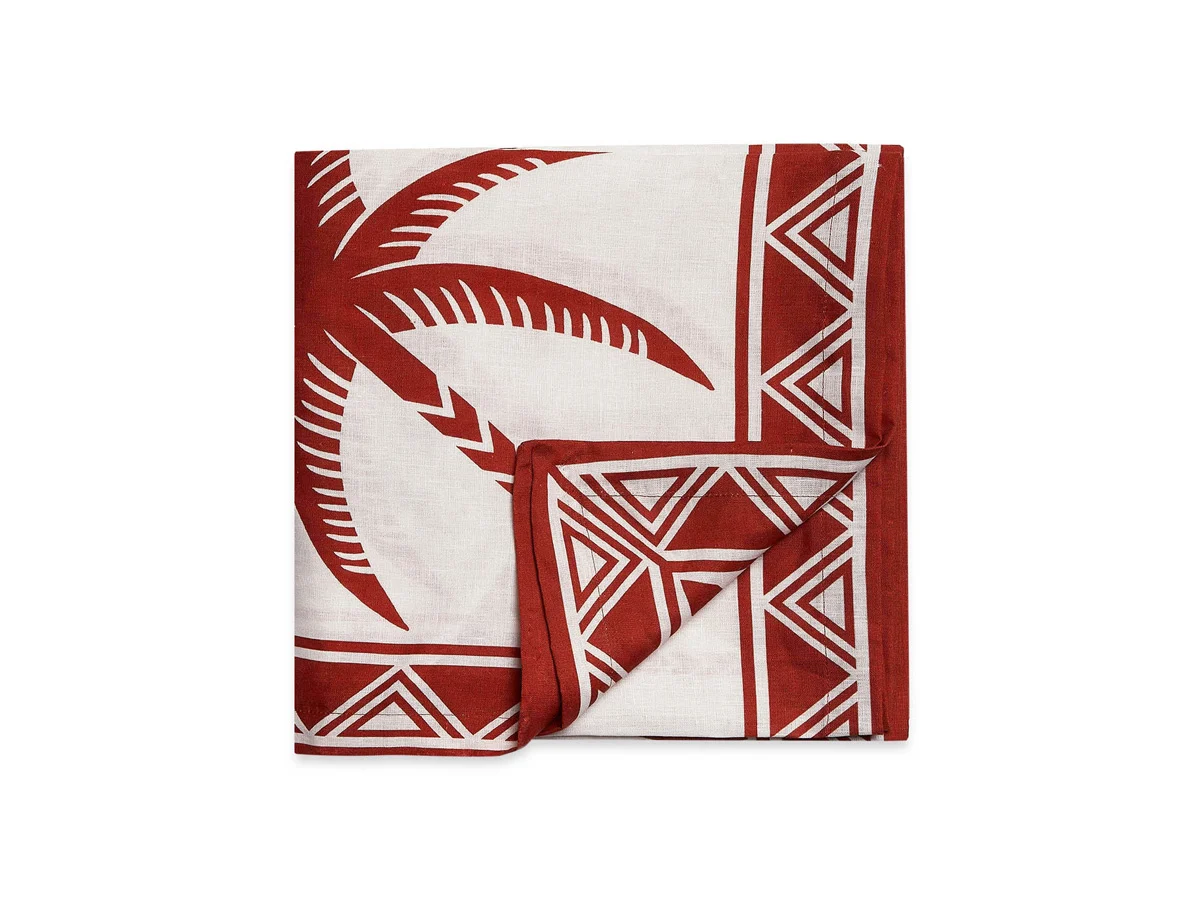La DoubleJ Date Palms Tovaglia Grande - 180x350 cm