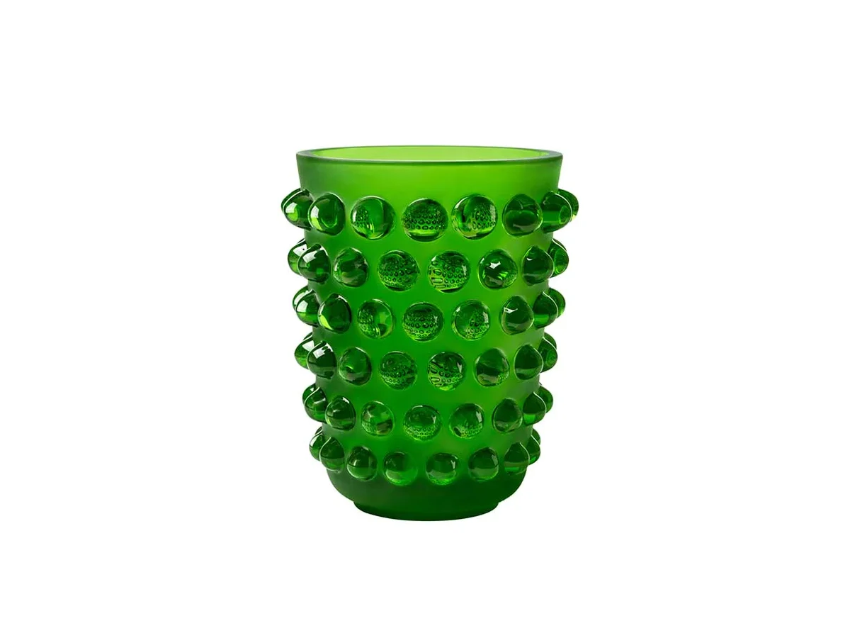 Lalique Mossi Vaso - Verde Amazzonia