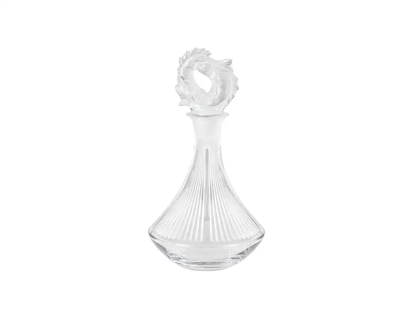 Lalique 2 Poissons Decanter