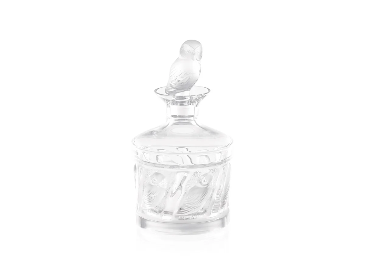 Lalique Owl Decanter