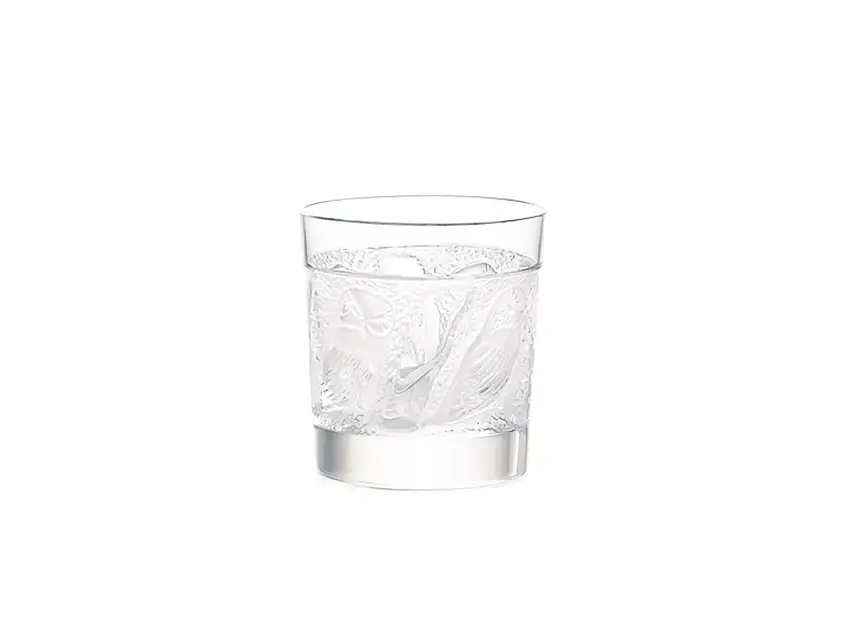 Lalique Owl Whisky Tumbler Bicchiere