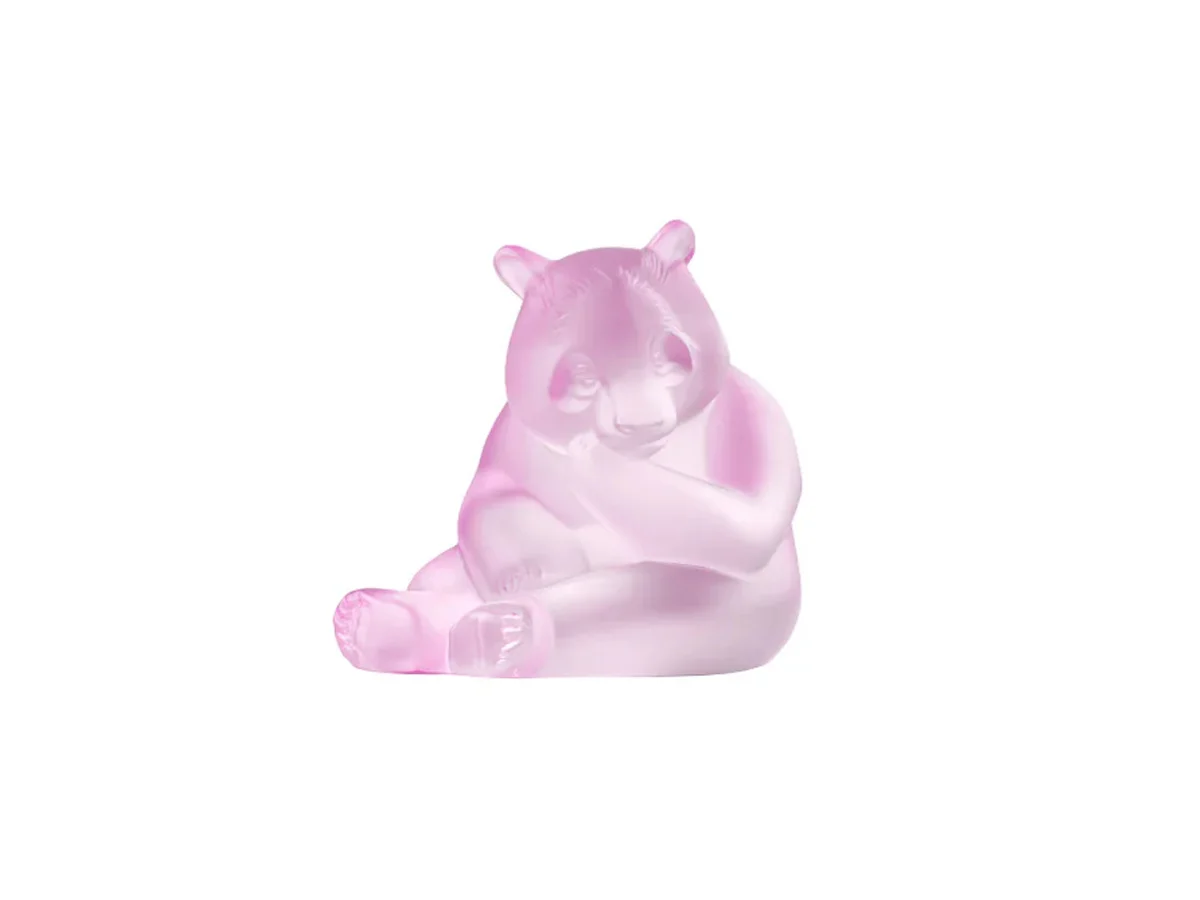 Lalique Panda Scultura