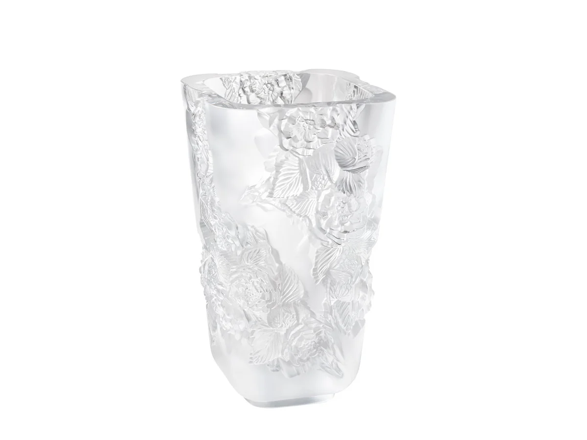 Lalique Pivoines Vaso - Large