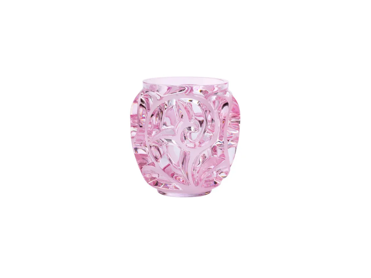 Lalique Tourbillons Vaso Piccolo - Rosa