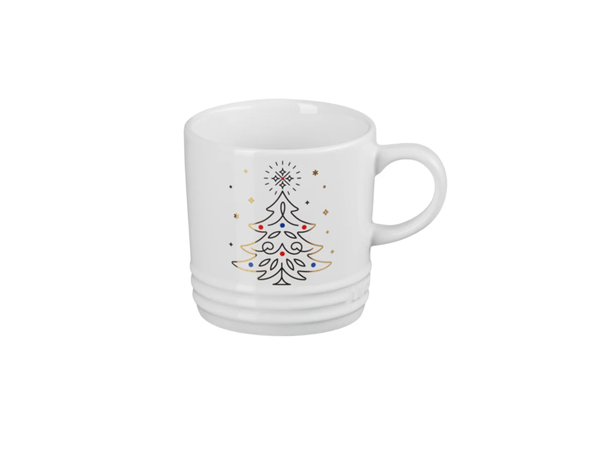 Le Creuset Tazza Mug Albero di Natale