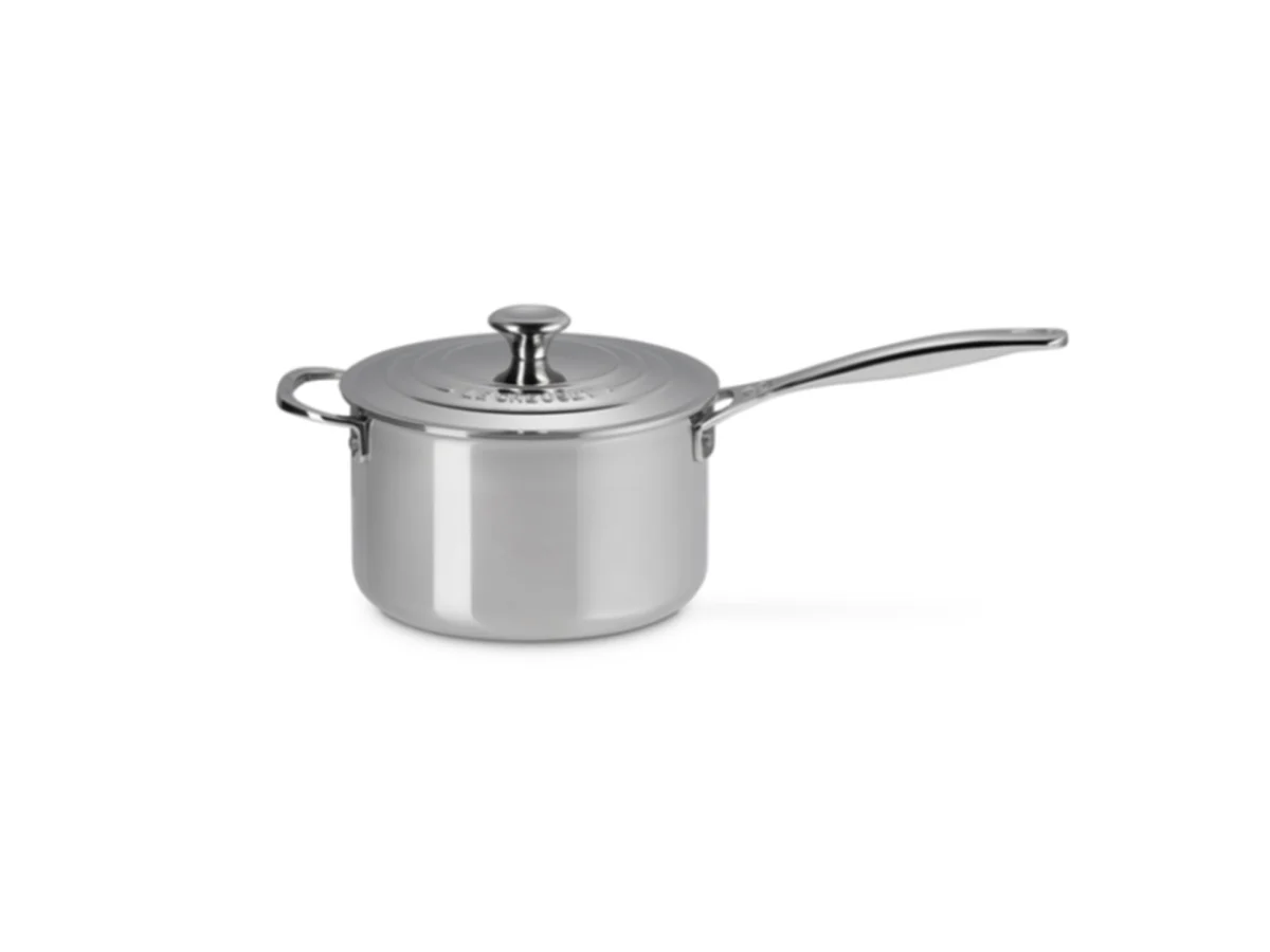 Le Creuset  Signature Casseruola in acciaio inox con coperchio e manico Ø 20 cm